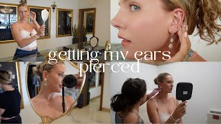 Come Get My Ears Pierced With Me L Ear Piercing Vlog