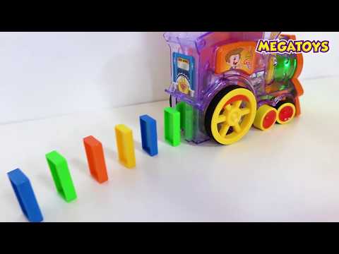 Video Tàu hỏa Domino - Xếp domino theo cách độc đáo - youtube