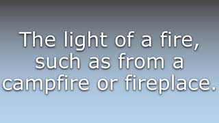 What does Firelight mean