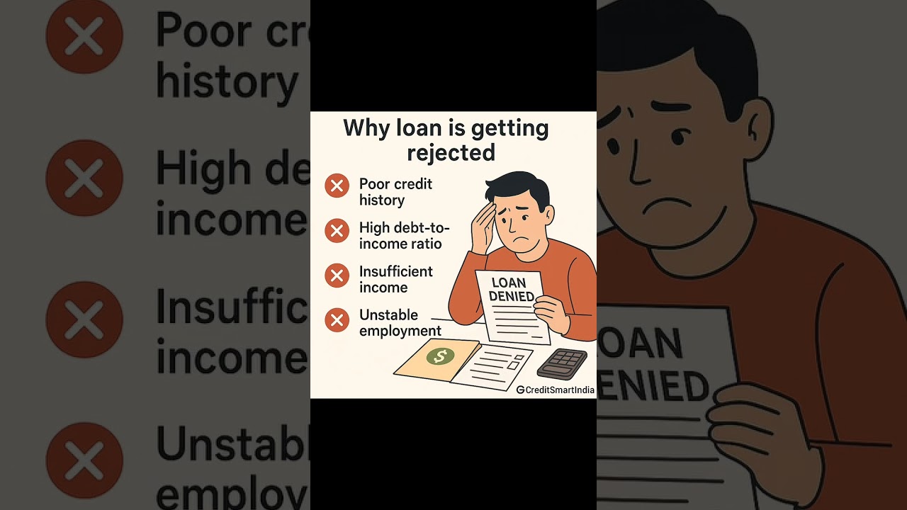 why loan is getting rejected?? 