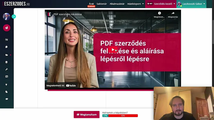 Teljes Eszerződés rendszerbemutató