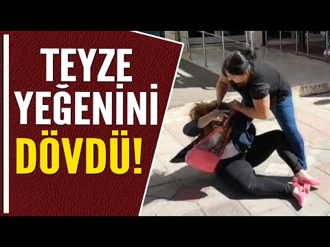 TEYZE YEĞENİNİ DÖVDÜ!