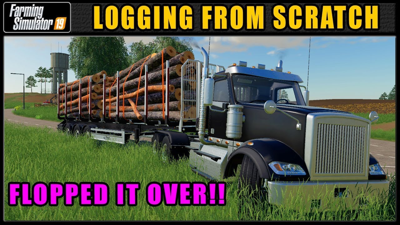 The Big Flop | Farming Simulator 2019 | Logging From Scratch | Felsbrunn #23 caterpillar stock price