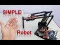How to make a robot arm  arduino  acrylic robot claw arm