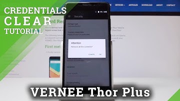 How to Clear Credentials in VERNEE Thor Plus - Delete Licenses