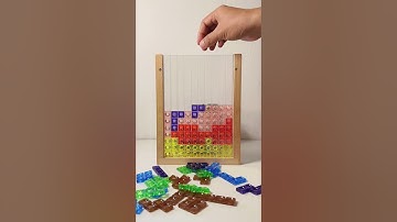 PART 353 || ASMR GAME TETRIS BLOCKS PUZZLE WITH COLOR