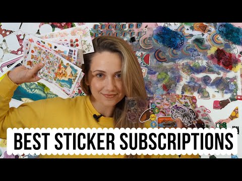 Tested 6 Best Stickers Subscriptions: Unboxing & Review