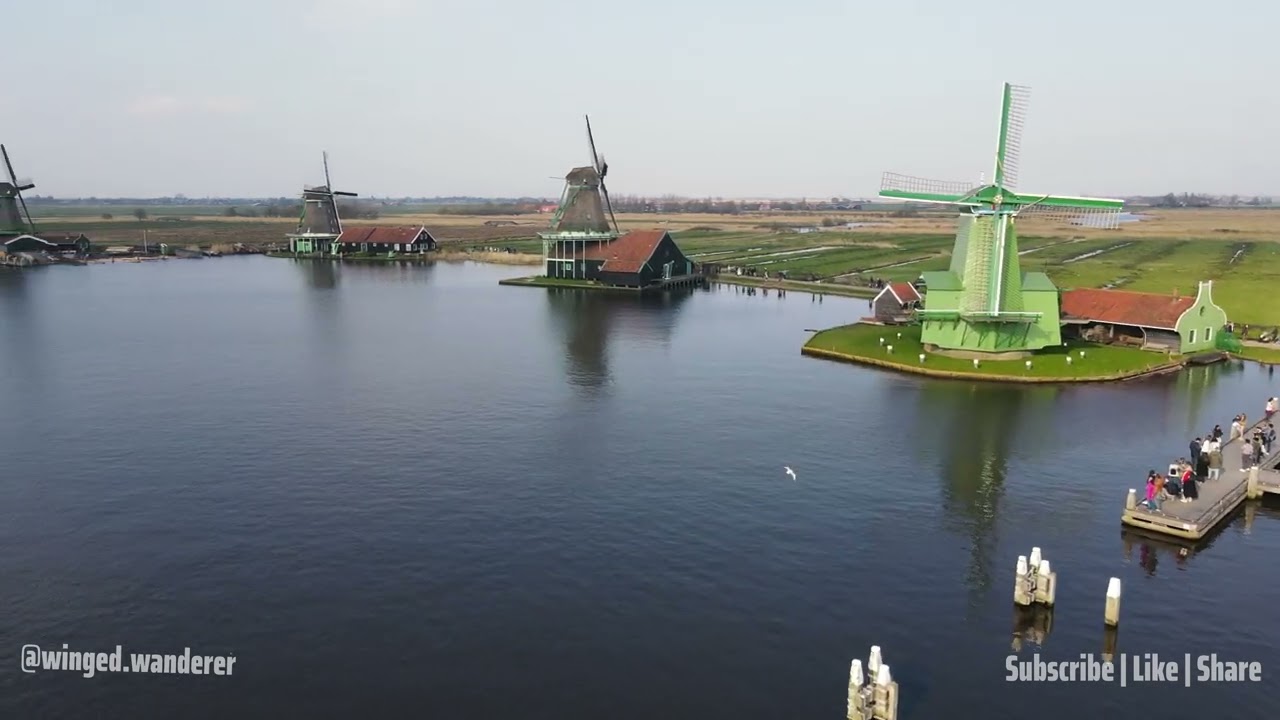 Explore Zaanse Schans: Holland’s Historic Windmill Village! 🇳🇱🌬️