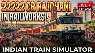 22222| CR Rajdhani Express NR_NCR_Route | Indian Train Simulator |  Part-1/2  #train
