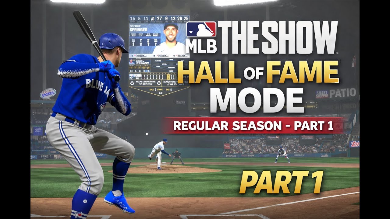 MLB The Show   Hall of Fame Mode - Regular Season - Part 1