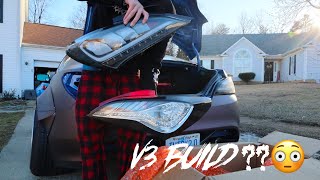 Genesis Coupe Bk1 Clear Taillights Installation And More, V4 Build?😳