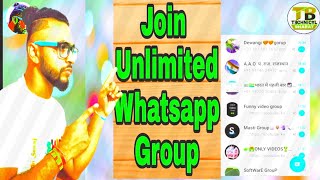 How to join Unlimited Whatsapp Group 2020  !! Technical Bharat #Font #Whatsapp_Group screenshot 5