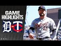 Tigers vs twins game highlights 42124  mlb highlights