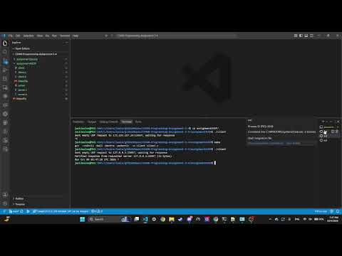 CS460 assingment 4 UDP daytime server/client