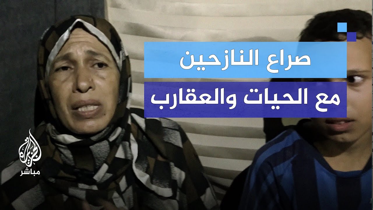 خطر يهدد الحياة.. قصص مؤلمة لمعاناة النازحين مع الحيات والعقارب بالقرب من مقبرة دير البلح