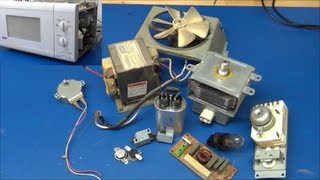 What's Inside A Microwave Oven (Teardown / Taken Apart)  EcProjects