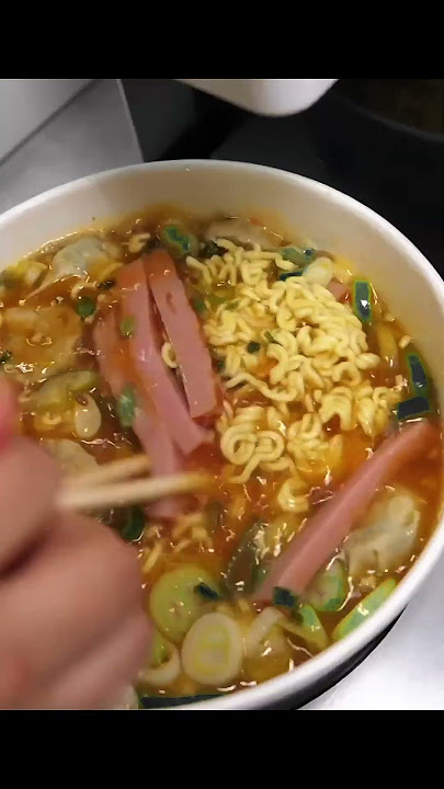 Is this the best ramen noodles🍜??ft| korean |.. '🔥#cooking #asmr #food #restaurant #korean