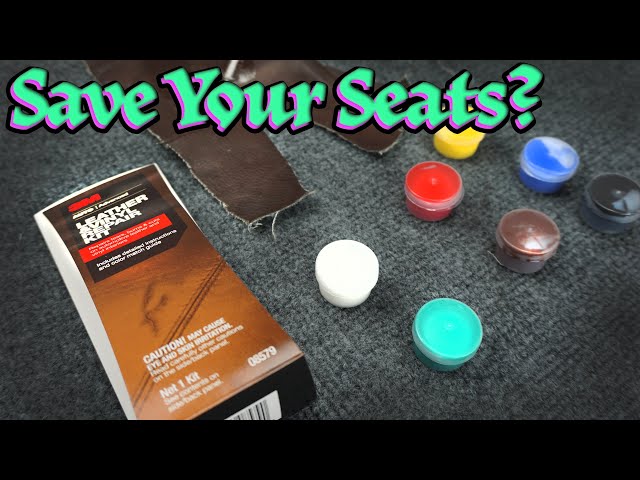 Vinyl Leather Tear Repair DIY Kit Demonstration Video