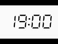 19 Minutes Silent Timer - Loud Alarm at End! Workouts, Homeschool, Challenges, Studying, Cooking