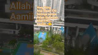 🇭🇰Typhoon T-10 Hits Hong Kong, Sunday, July 20, 2025‼️#typhoon #typhoon #viral