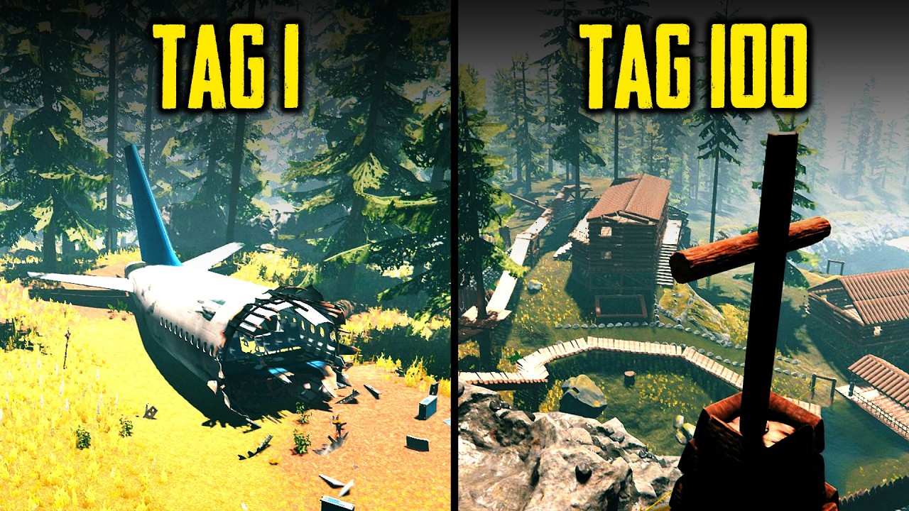 Ich habe 100 Tage The Forest überlebt und das ist passiert