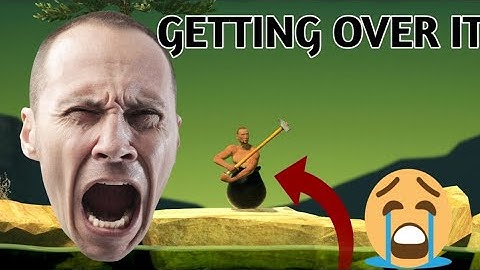 Playing first and last time getting over it #gamerfleet #video #youtube #gettingoverit #funnyvideo