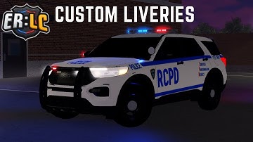 MY CUSTOM LIVERIES IN MY PRIVATE SERVER! Emergency Response Liberty County (ROBLOX)