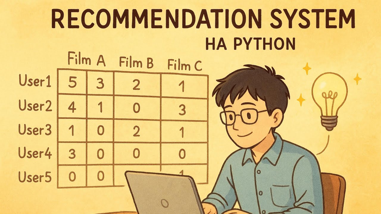 Recommendation System на Python: создаем умные рекомендации с нуля ...