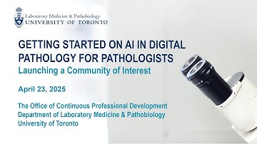 Getting started on AI in digital pathology for Pathologists