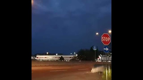 Fulmini e saette su Milano