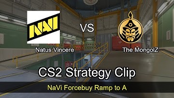 NaVi Forcebuy Ramp to A - Nuke Round 3 | Natus Vincere | Thunderpick World Championship 2025 #cs2...