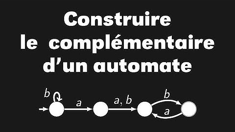Comment calculer le complémentaire d