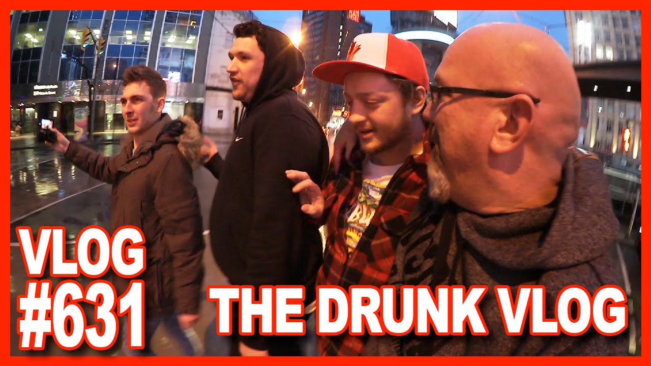 Day 4, Eaton Centre Tour, Dufferin Mall, DRUNK VLOG EPIC!!! - Ken's Vlog #631