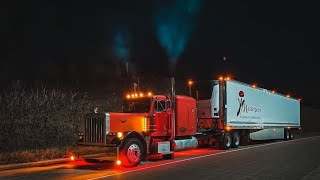 I'm 31 Years Old & Own A Fleet Of 6 Semi Trucks, Take A Ride In My 1988 Stretched Out Peterbilt 379