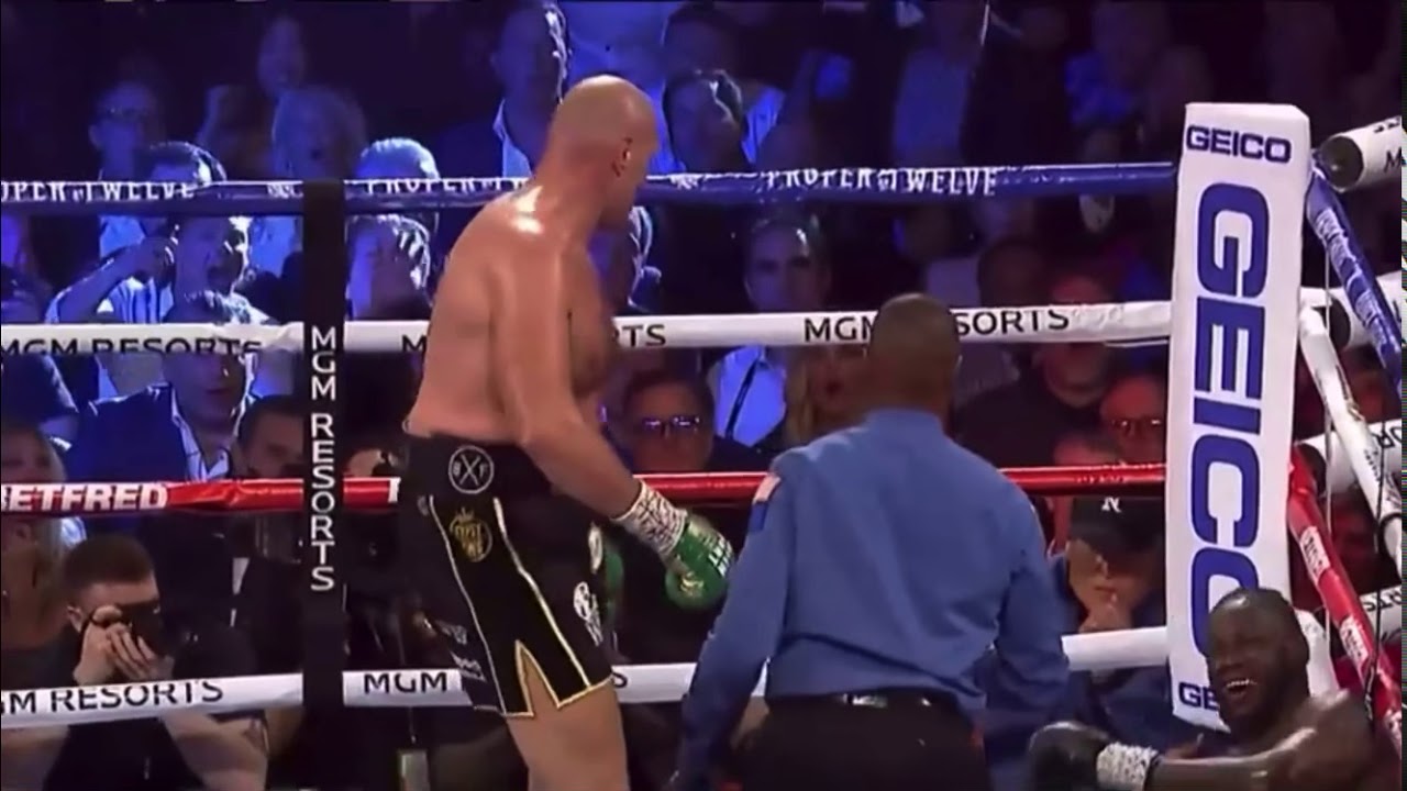 Deontay Wilder vs Tyson Fury 2 Knockdown