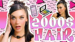 EARLY 2000s HAIR TUTORIAL (Y2K) | Amanda Steele