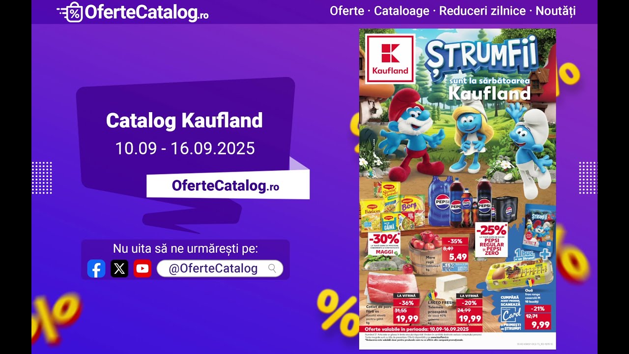 Catalog Kaufland 10 septembrie - 16 septembrie 2025 revista oferte Kaufland OferteCatalog.ro