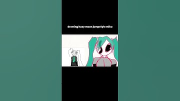 drawing hazy moon miku #animationart #art #miku #hba
