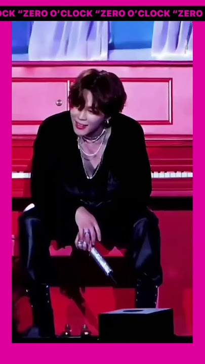 💜JIMIN “ZERO O’CLOCK” FANCAM💜#bts #btsarmy #bangtan #jimin #parkjimin