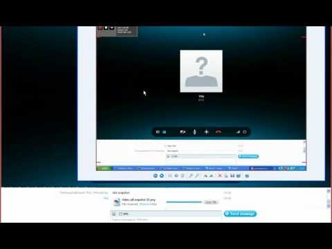 How to take a screenshot/a photo of your screen with Skype