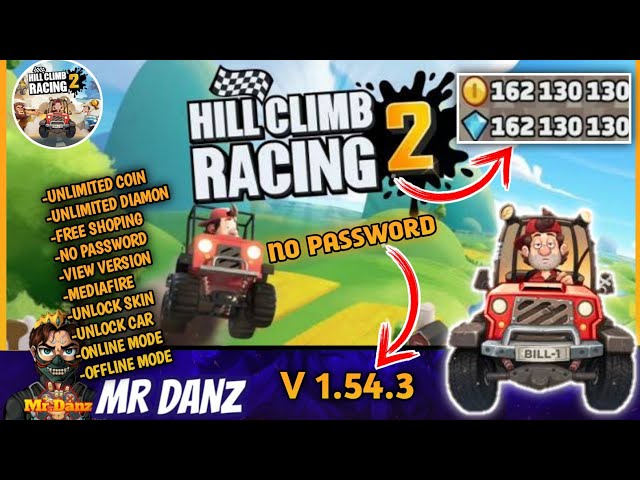 Hill Climb Racing 2 Mod APK 1.54.3 (Menu, Unlimited Money)