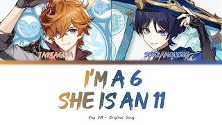Scara x Tartaglia - 「I'm a 6, She is an 11」 / Genshin