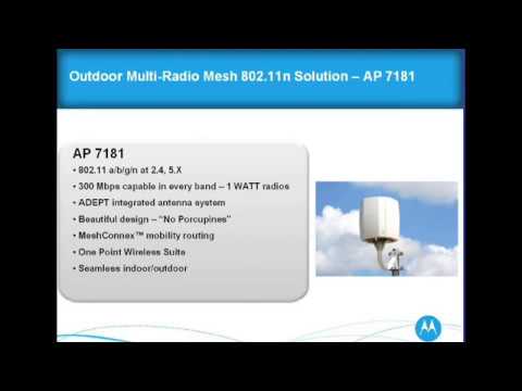 Motorola AP 7181 Part 3 of 6   Streakwave Webinar   YouTube