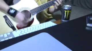 Video thumbnail of "Chiodos-Baby You Wouldn't Last A Minute On The Creek -Acoustic Cover"