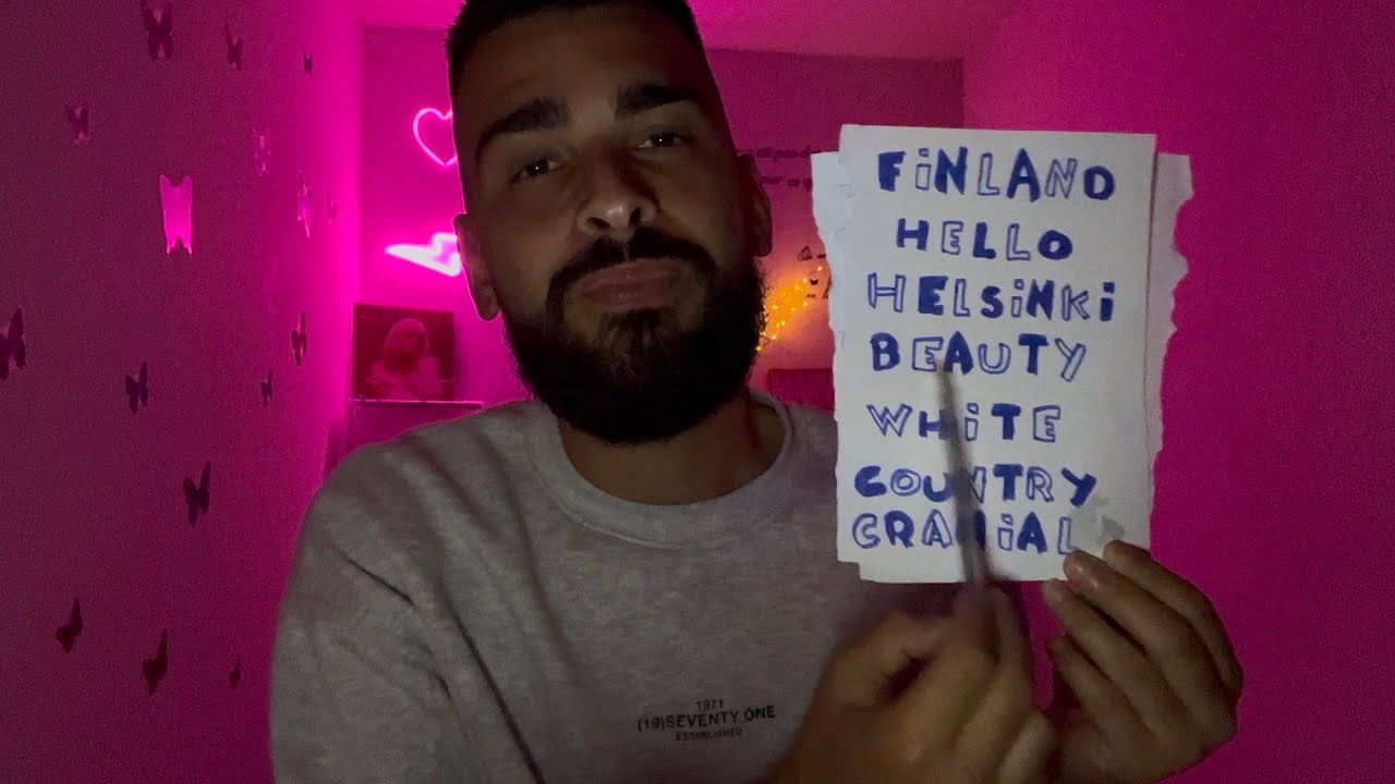 ASMR CRANIAL NERVE EXAM 🇫🇮