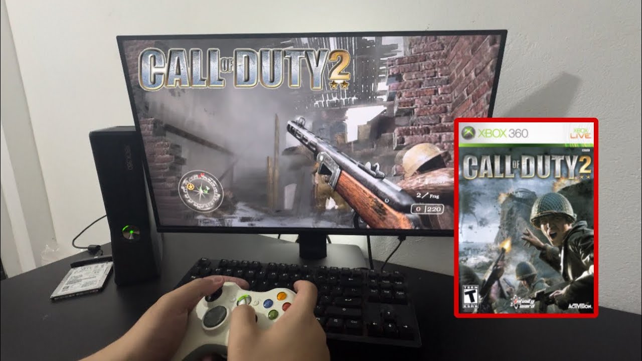 Episode 185 | Call Of Duty 2 Xbox 360 Slim Gameplay Performance POV Test 2025