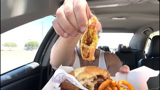 Granny Goatee reviews Ice Cube's Muchie Meal from Jack In The Box!!