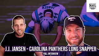 J.J. Jansen - Carolina Panthers Long Snapper // Full Interview