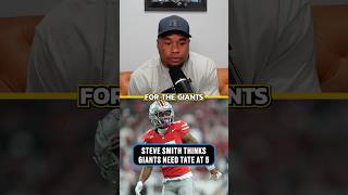 Famous Carnell Tate or Jordyn Tyson for the Giants? 🗽 Steve Smith Draft Debate Wealth