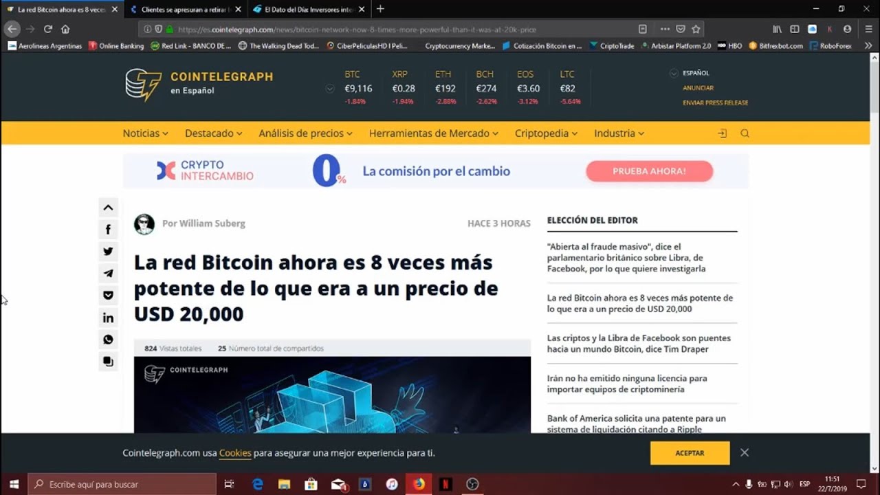 Noticias:  Bitcoin mas Seguro!!, Futuros de Bakkt y que paso con Bitmex???